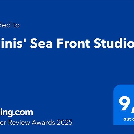 Galinis' Sea Front Studios Nea Kallikrateia Exterior photo